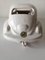 Deutsche weiße Volkswagen Beetle Schreibtischlampe aus Keramik von Pan W. Goebel 8
