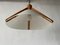 Italian Plastic Paper and Wood Pendant Lamp from Domus, 1980s, Image 6