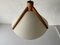 Italian Plastic Paper and Wood Pendant Lamp from Domus, 1980s, Image 10