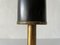 Italian Black Metal Brass Body Tripod Ashtray, 1950s 9