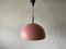 Pink Metal Pendant Lamp from Staff, Germany, 1970s 3