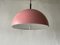 Pink Metal Pendant Lamp from Staff, Germany, 1970s 5