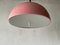 Pink Metal Pendant Lamp from Staff, Germany, 1970s 7