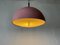 Pink Metal Pendant Lamp from Staff, Germany, 1970s 6