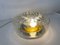 Smoke Bubble Glass Ceiling Flush Mount Lamp or Wall Sconce from Peill & Putzler, Germany, 1960s, Image 3