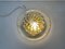 Smoke Bubble Glass Ceiling Flush Mount Lamp or Wall Sconce from Peill & Putzler, Germany, 1960s 7