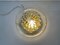 Smoke Bubble Glass Ceiling Flush Mount Lamp or Wall Sconce from Peill & Putzler, Germany, 1960s, Image 7