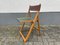 Wooden Folding Chairs by Foppapedretti, Italy, 1980s, Set of 3, Image 9
