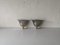 Chrome & Gold Metal Sconces, Germany, 1980s, Set of 2 1
