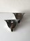 Chrome & Gold Metal Sconces, Germany, 1980s, Set of 2 6