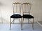 Brass Chiavari Chairs, Italy, 1950s, Set of 2 1