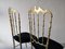 Chaises Chiavari en Laiton, Italie, 1950s, Set de 2 7