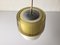 Yellow & Milk Glass Pendant Lamp from Peill & Putzler, Germany, 1960s 7