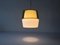 Yellow & Milk Glass Pendant Lamp from Peill & Putzler, Germany, 1960s 2