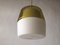 Yellow & Milk Glass Pendant Lamp from Peill & Putzler, Germany, 1960s, Image 5