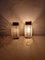 Brass & Crystal Type Acrylic Glass Wall Sconces, Set of 2 6