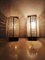 Brass & Crystal Type Acrylic Glass Wall Sconces, Set of 2 3