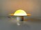 Gelbe UFO Deckenlampe aus Opalglas von Kaiser Leuchten, 1960er 2