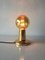 NTD Gold Metal Ball Desk Lamp from Philips, 1970s, Image 2