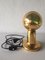 NTD Gold Metal Ball Desk Lamp from Philips, 1970s, Image 8