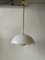 Opaline Glass & Brass Lux Pendant Lamp by Limburg, Germany, 1960s 4