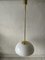 Opaline Glass & Brass Lux Pendant Lamp by Limburg, Germany, 1960s, Image 5