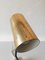 Minimalist Brass Plated & Marble Base Desk Lamp, Germany, 1960s, Image 6