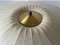 Large Cocoon Ceiling Flush Mount Lamp from Goldkant, 1960s, Image 8