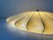 Lámpara de techo Cocoon grande de Goldkant, años 60, Imagen 6