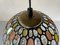 Iron & Colorful Glass Ceiling Lamp from Limburg, Germany, 1960s 7
