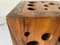 Mid-Century Italian Wooden Cube Table Lamp, 1950s 9