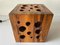 Mid-Century Italian Wooden Cube Table Lamp, 1950s, Image 5