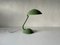 Mid-Century Italian Green Mushroom Desk Lamp from Nottilux, Italy, 1950s, Image 1