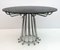 Mid-Century Modern Round Dining Table in Chrome Metal by Gastone Rinaldi, Italy, 1970s, Image 2