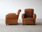 Club chair marrone chiaro, set di 2, Immagine 4