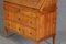 Antique Secretaire and Chest of Drawers in Walnut, 1800, Set of 2, Image 37