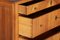 Antique Secretaire and Chest of Drawers in Walnut, 1800, Set of 2 28