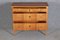 Antique Secretaire and Chest of Drawers in Walnut, 1800, Set of 2, Image 21