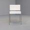 21st Century Italian White Leather Chair, Set of 6, Image 11