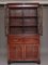 Early-19th Century Flame Mahogany Secretaire Bookcase, Set of 3 16