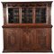 Antique Baroque Buffet Showcase in Oak, 18th Century 1