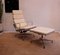 EA222 Soft Pad Alu Lounge Chair with EA223 Ottoman by Ray and Charles Eames for Herman Miller, Set of 2, Image 4