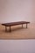 Vintage Floral Bench or Teak Coffee Table and Steel Tube, 1960s 7