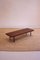 Vintage Floral Bench or Teak Coffee Table and Steel Tube, 1960s, Image 1