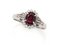 Ruby & Diamond Platinum Ring 2