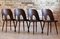 Mid-Century Beech Veneer Dining Chairs by Oswald Haerdtl, Set of 4 3