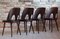 Mid-Century Beech Veneer Dining Chairs by Oswald Haerdtl, Set of 4 6