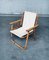 Mid-Century Modern Bamboo Folding Chair, 1960s 1
