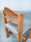 Brutalist Square Model Pine Dining Chairs, 1970s, Set of 6 3