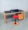 Scandinavian Ergonomic Design Writing Desk and Stool from Stokke, 1980s, Set of 3, Image 1